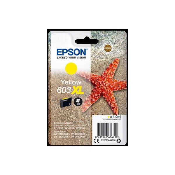 Epson 603XL Starfish žltý - Tonery - Hlavný obrázok