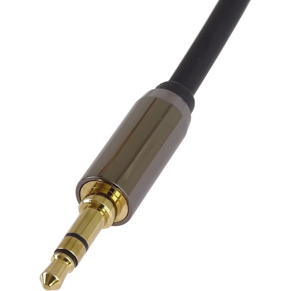 PremiumCord 3,5mm/3,5mm kábel 3m čierny - Káble a redukcie - Obrázok 57b7f32ab1bf4ddab5b14fb1304ac625