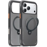Torras Ostand Q3 Air MagSafe kryt iPhone 17 Pro Max tienistá čierna - Puzdra