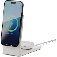 Native Union Rise 2v1 Qi2 (MagSafe) bezdrôtová nabíjačka šedá - Nabíjačky