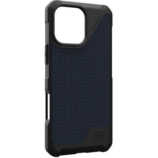 UAG Metropolis LT Magsafe Kevlar kryt iPhone 16 Pro Max tmavomodrý - Puzdra - Obrázok 57e4caf683b74343b68edeb0da7d59ec