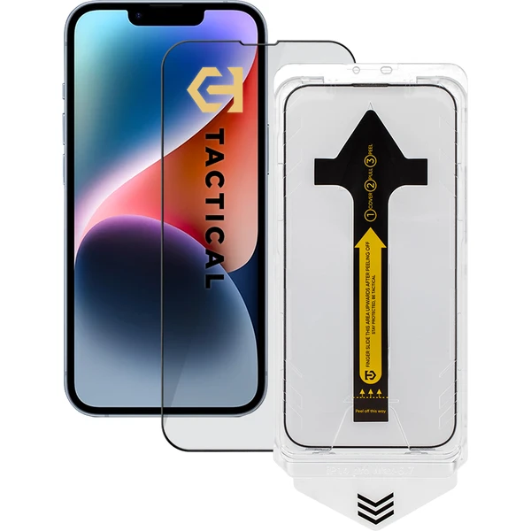 Taktická nárazová bariéra pre začiatočníkov sklo s aplikátorom Apple iPhone 13/13 Pro/14/16e/17e - Ochranné fólie a sklo - Hlavný obrázok