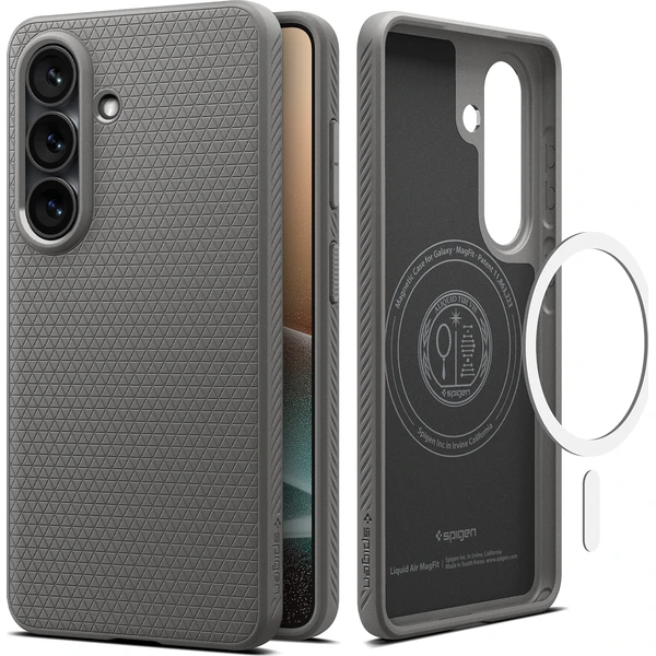 Spigen Liquid Air MagSafe kryt Samsung Galaxy S26 sivý - Puzdra - Hlavný obrázok