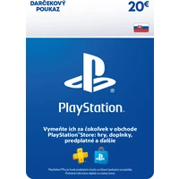 PlayStation Store - Darčeková karta 20 € - Kredity