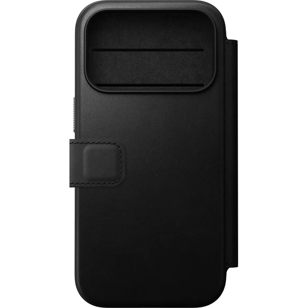 Nomad Modern Leather Folio MagSafe kožené puzdro iPhone 18 Pro Black - Puzdra - Obrázok 585cf538467b4751869b79b20f717900