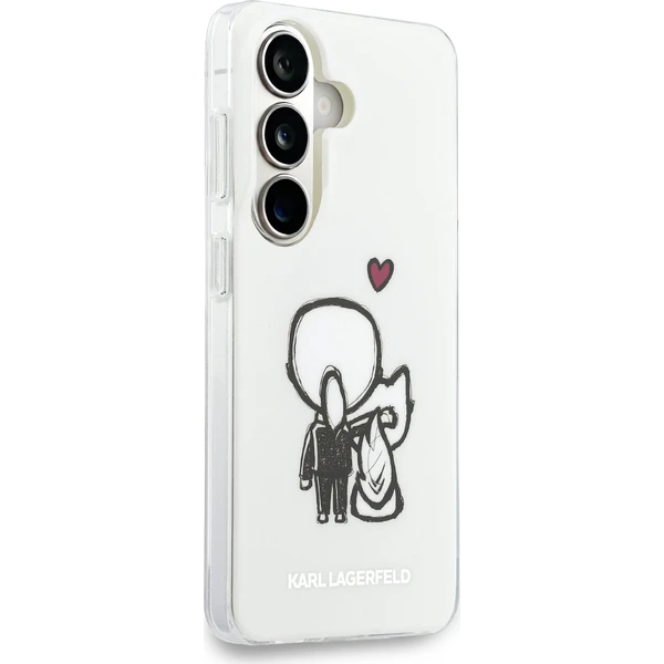 Karl Lagerfeld IML K&CH zadné logo magnetický kryt Samsung Galaxy S26 priehľadný - Puzdra - Obrázok 587c2a4d27934cba9c71d41785d9194b