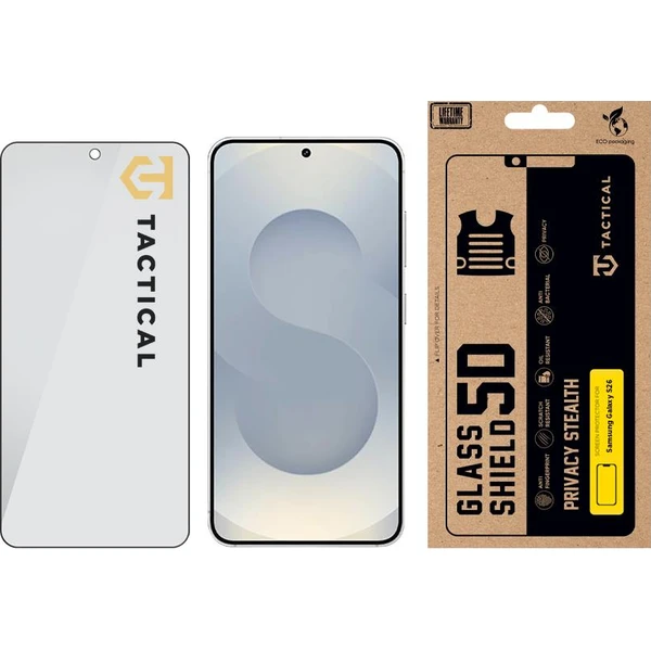 Taktický sklenený štít súkromia stealth 5D sklo pre Samsung Galaxy S26 čierne - Ochranné fólie a sklo - Obrázok 588f2bd178a24201af874d68f727a51e