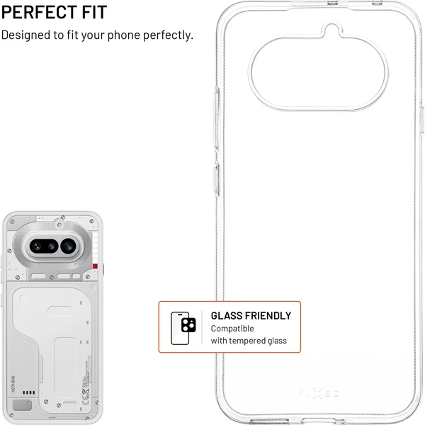 FIXED Story silikónový kryt Nothing Phone (4a) číry - Puzdra - Obrázok 589095ad32f54bd2bb0c905ba1f17cfd