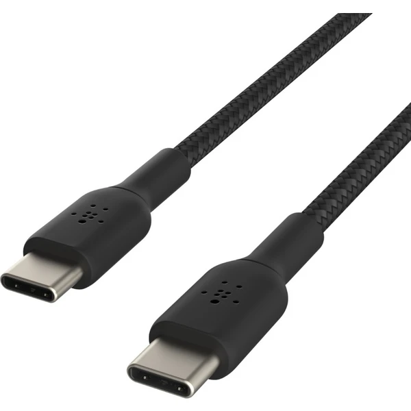 Belkin BOOST Charge opletený napájací kábel USB-C/USB-C 60W 1m čierny - Káble a redukcie - Obrázok 58C9400301