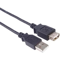 PremiumCord USB-A/USB-A predlžovací kábel 3m čierny - Káble a redukcie