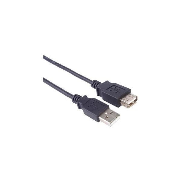 PremiumCord USB-A/USB-A predlžovací kábel 3m čierny - Káble a redukcie - Hlavný obrázok