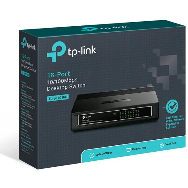 TP-Link TL-SF1016D switch - Switche - Obrázok 58OV600301