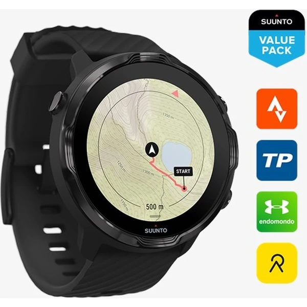 Suunto 7 All Black - Inteligentné hodinky - Obrázok 58PE100301