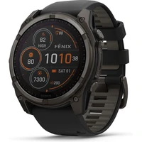 Garmin Fenix 8 Solar 51 mm titán čierne - Inteligentné hodinky