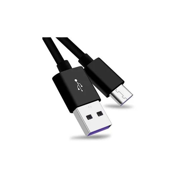 PremiumCord USB-C/USB-A napájací kábel 1m čierny - Káble a redukcie - Hlavný obrázok