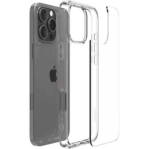 Spigen Ultra Hybrid kryt iPhone 16 Pro Max crystal clear - Puzdra - Obrázok 58b442dca4c541768b953288462de1b5
