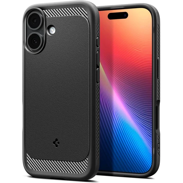 Spigen Rugged Armor MagSafe kryt iPhone 17 matte black - Puzdra - Obrázok 58cdad4a93e1457d86b74d4ad4267714