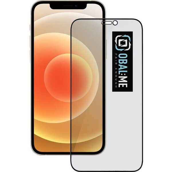 E-shop OBAL:ME Privacy 5D tvrdené sklo Apple iPhone 12 Mini čierne