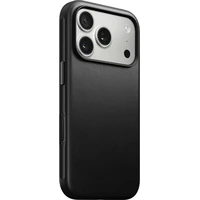Nomad Modern Leather Case MagSafe kožený kryt iPhone 17 Pro Black - Puzdra