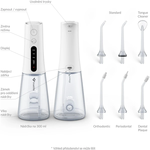 TrueLife AquaFloss Compact L100 - Ústne sprchy - Obrázok 58ebb9ddf5ea426f9a5a03dabb532983