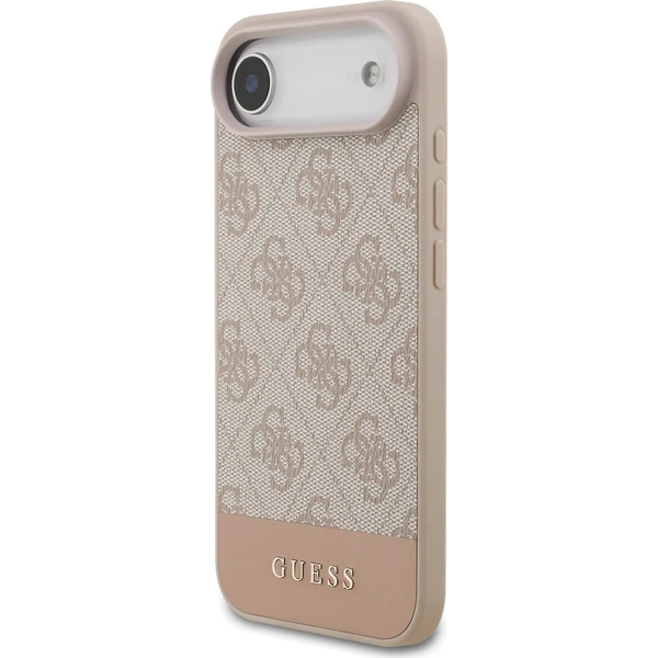 Guess PU 4G Stripe Zadný Kryt pre iPhone Air ružový - Puzdra - Obrázok 59011963802d49138c532f83ef5593a0