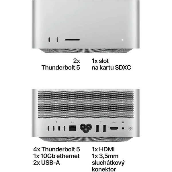 CTO Apple Mac Studio / 4TB SSD / M5 Ultra 30xCPU/64xGPU / 256GB - Stolné počítače - Obrázok 590e3094c0fc40be8a03980438b13c89