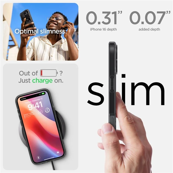 Spigen Ultra Hybrid MagSafe kryt iPhone 16 zero one - Puzdra - Obrázok 5942ebbdc4e140d6ae2122cddea0260b