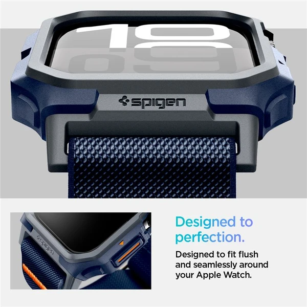 Spigen Lite Fit Pro remienok s krytom Apple Watch 10/11 (46mm) námorne modrý - Remienky - Obrázok 59440453cd844d458e0dc86428fa6066