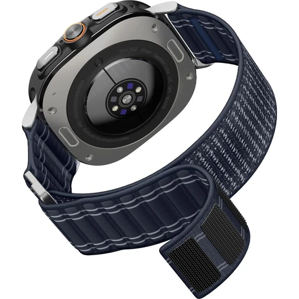 Spigen Fabric Band remienok (hook-and-loop) Samsung Galaxy Watch Ultra 47mm námornícka modrá - Remienky - Obrázok 59542ed98fdb48a4b6d3da913059a2a5
