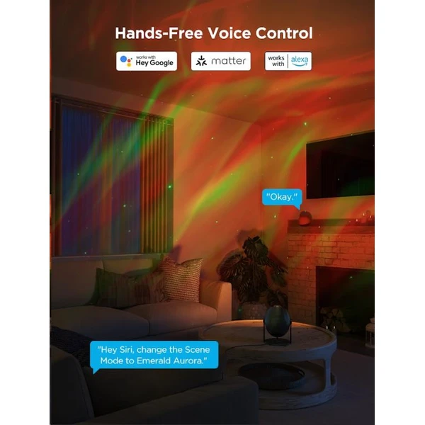 Govee Galaxy Light Projector Pre Matter hviezdny projektor - Inteligentné osvetlenie - Obrázok 5955fd7aba7249ceba3247bcaaadc758