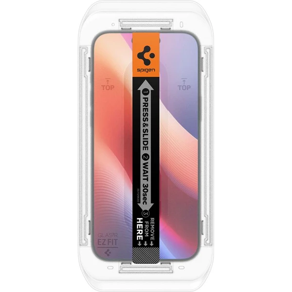 Spigen Glass tR EZ Fit HD (Privacy) tvrdené sklo iPhone 16 Pro Max číre - Ochranné fólie a sklo - Obrázok 59562785a18d48d69d36b2c77b01793d