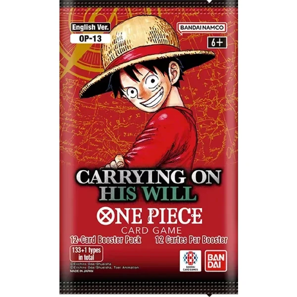 One Piece TCG - Carrying on His Will Booster - One Piece karty - Hlavný obrázok
