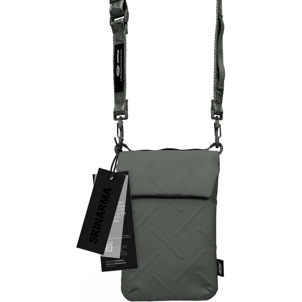 SKINARMA Utility Sling Bag Juno Crossbody olivovo zelené - Popruhy a crossbody - Obrázok 59684f02557b4c09892cef3df0c8a38b