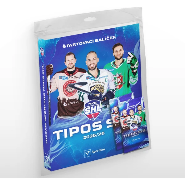Hokejové karty SportZoo Tipos SHL 2025/26 Štartovací balíček - Hokejové karty - Obrázok 596R000K01