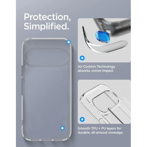 Spigen Ultra Hybrid, krištáľovo číry - Google Pixel 11 - Puzdra - Obrázok 5976ac66912b493aabe840b77ccf5992