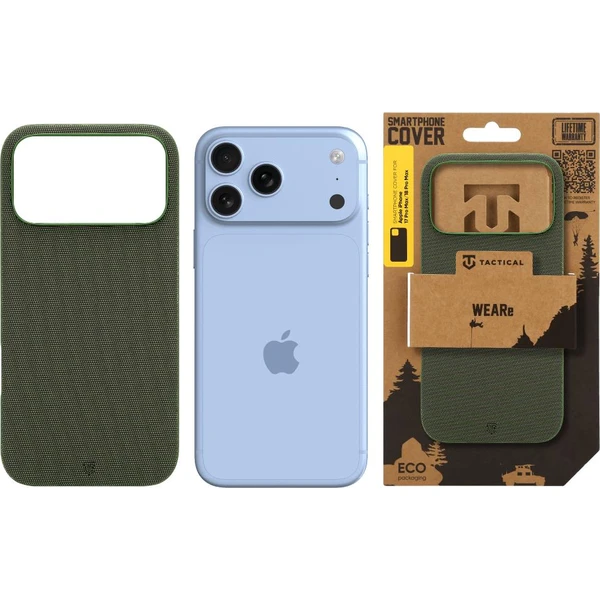 Tactical MagForce WEARe Kryt pre Apple iPhone 17 Pro Max/18 Pro Max Forest Green - Puzdra - Obrázok 5984c76355ef4ea3a925619f378c8941