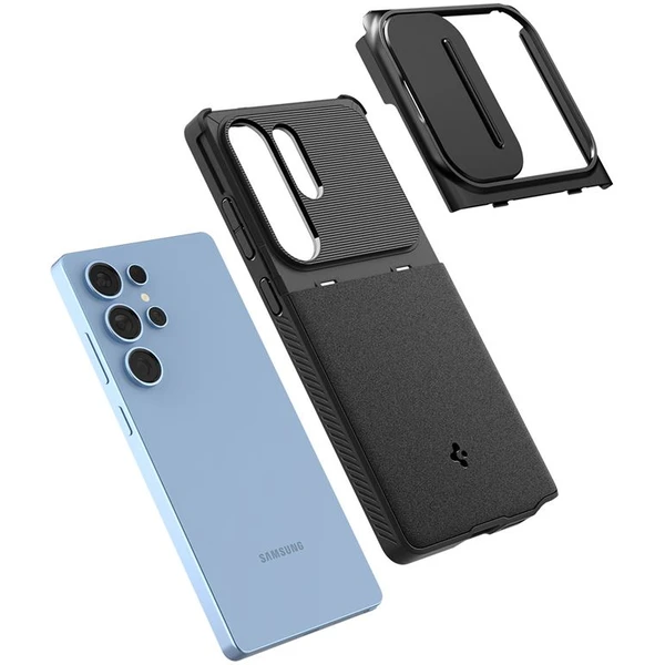 Spigen Optik Armor kryt Samsung Galaxy S25 Ultra čierny - Puzdra - Obrázok 5998a1bde97140b3bc5d2dc1a0e60c4e