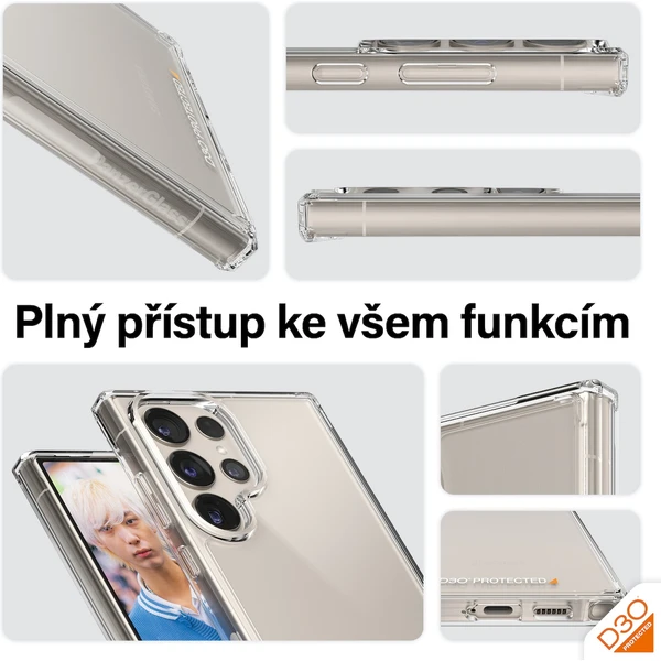 PanzerGlass HardCase D3O Samsung Galaxy S24 Ultra - Puzdra - Obrázok 59D1000O01