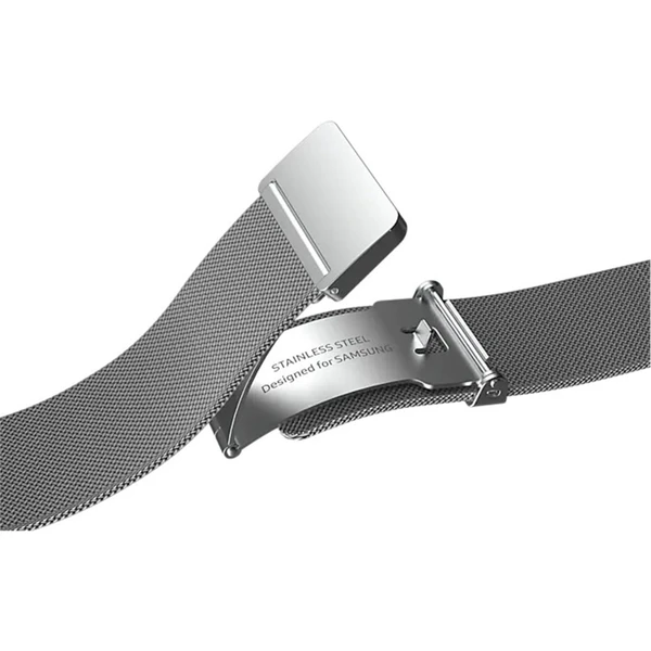Samsung Milanese Band remienok Galaxy Watch 20mm (M/L) strieborný - Remienky - Hlavný obrázok