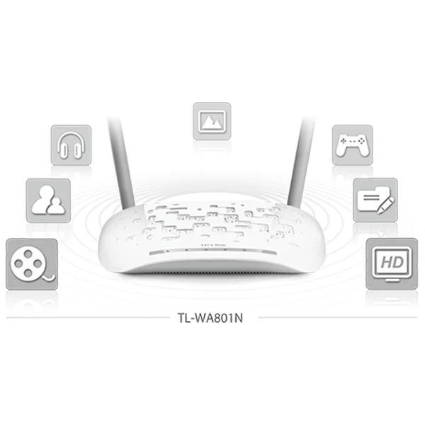 TP-Link TL-WA801N prístupový bod biely - Access pointy - Obrázok 59GFF00101