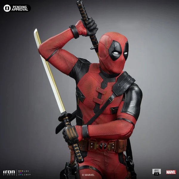 Socha Iron Studios Legacy Replica 1/4 Deadpool & Wolverine - Deadpool - Sochy a sošky - Obrázok 59M7000J01