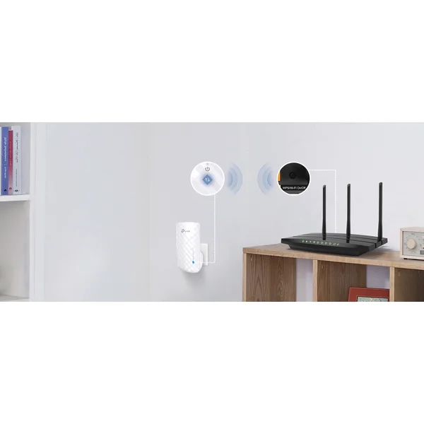 TP-Link RE190 extender - Wi-Fi extendery - Obrázok 59QN600301