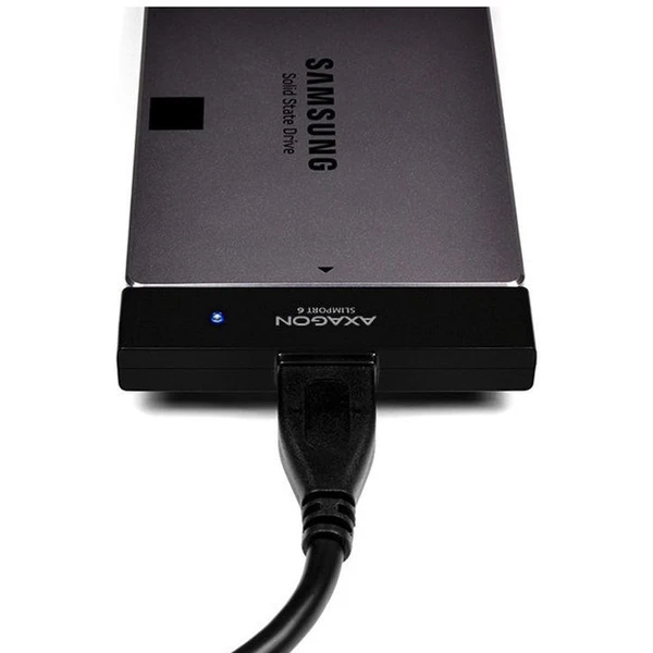 AXAGON ADSA1S6 USB 3.0 SATA 6G UASP HDD/SSD adaptér vr. 2.5' púzdra - Externé boxy - Obrázok 59ZHF00101