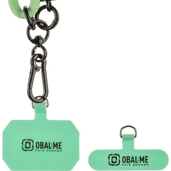 OBAL:ME NeckTag popruh na telefón mentolovo zelený - Popruhy a crossbody - Obrázok 59b5aa3f3afb44bc8d6f859c3e5a8f96