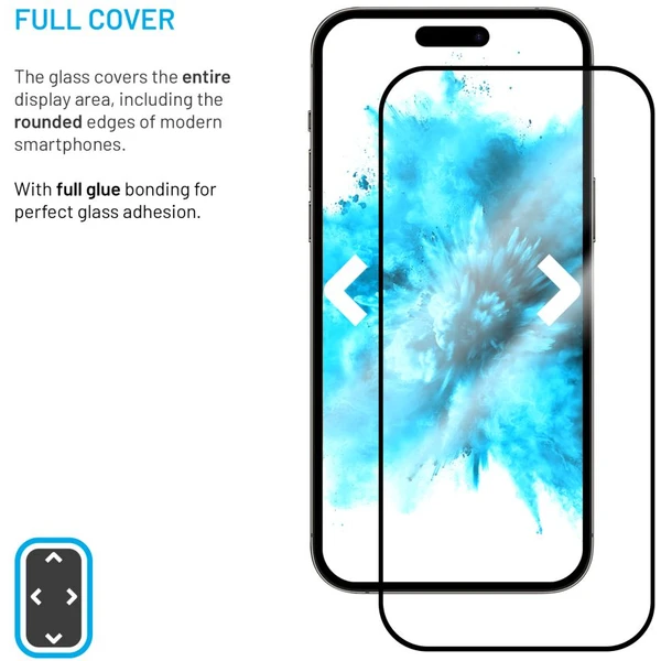 FIXED 2,5D Full-Cover ochranné sklo s aplikátorom Apple iPhone 17, 2ks čierne - Ochranné fólie a sklo - Obrázok 59dac10d9fb6430fb07c5f72ebea0cda