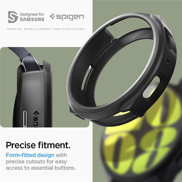 Spigen Liquid Air púzdro Samsung Galaxy Watch7 (40mm) matne čierne - Puzdra - Obrázok 59f0414445e14ab6b2d5a16c6dfa5785