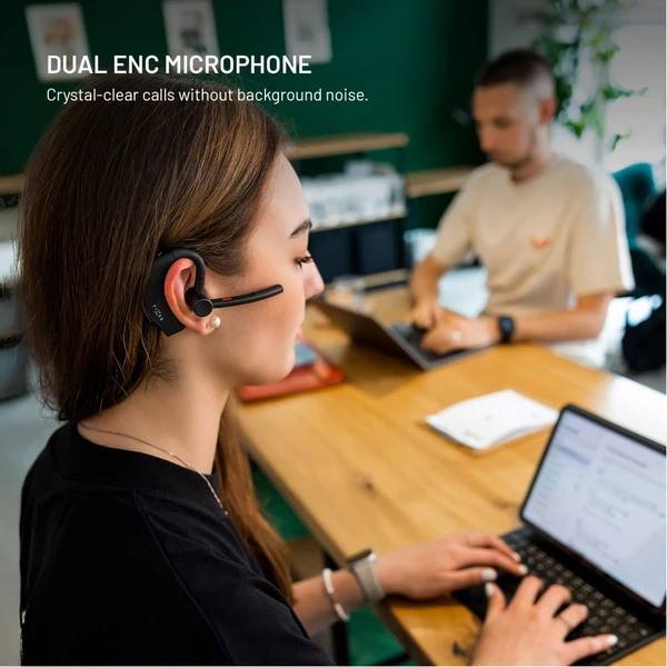 FIXED Talk Pro Bluetooth headset s ENC a otvorenou konštrukciou, čierny - Handsfree - Obrázok 59fb71c3dff242c19886d505deebaa56