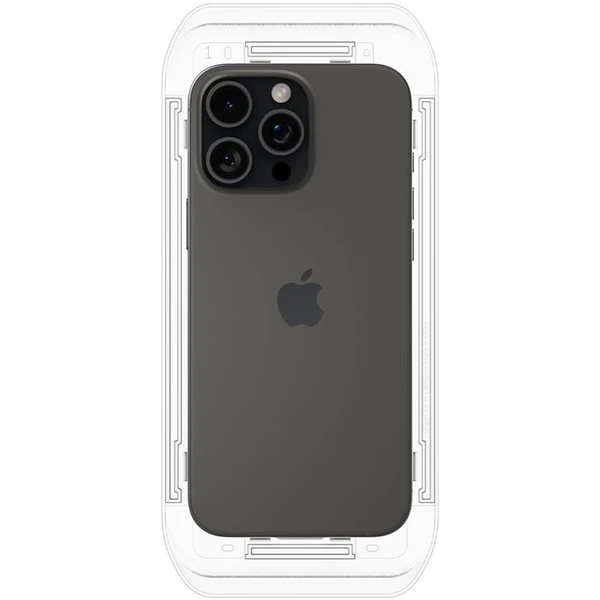 Spigen Glass tR EZ Fit HD tvrdené sklo iPhone 16 Pro číre - Ochranné fólie a sklo - Obrázok 59fdb83b265e4bbc928982688c4906da
