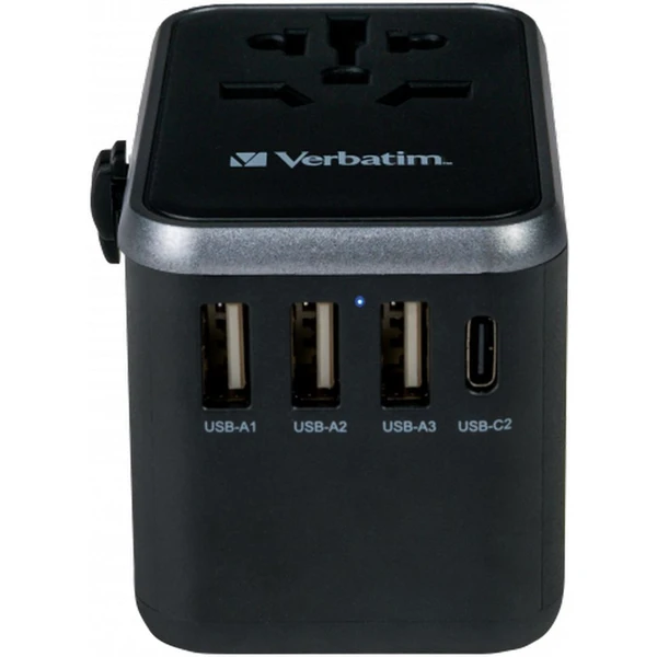 VERBATIM Universal Travel Adapter UTA-04 Cestovný adaptér - Zásuvky - Obrázok 5A53000O01