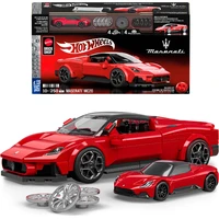 Mattel Brick Shop zostaviteľný model Hot Wheels - Maserati MC20 (Speed ??series) - Stavebnica